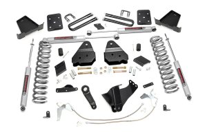 Ford F-250 Super Duty Suspension Lift Kit - Front + Rear - Rough Country - 6 Inch Lift Kit Gas OVLD M1 - '15-'16 Ford F-250 Super Duty Suspension Lift Kit - Front + Rear - Rough Country - 6 Inch Lift Kit Gas OVLD M1 - '15-'16